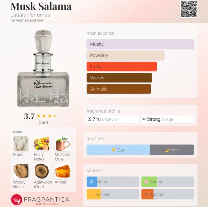 Musk Sallama Lattafa парфюм 100ml
