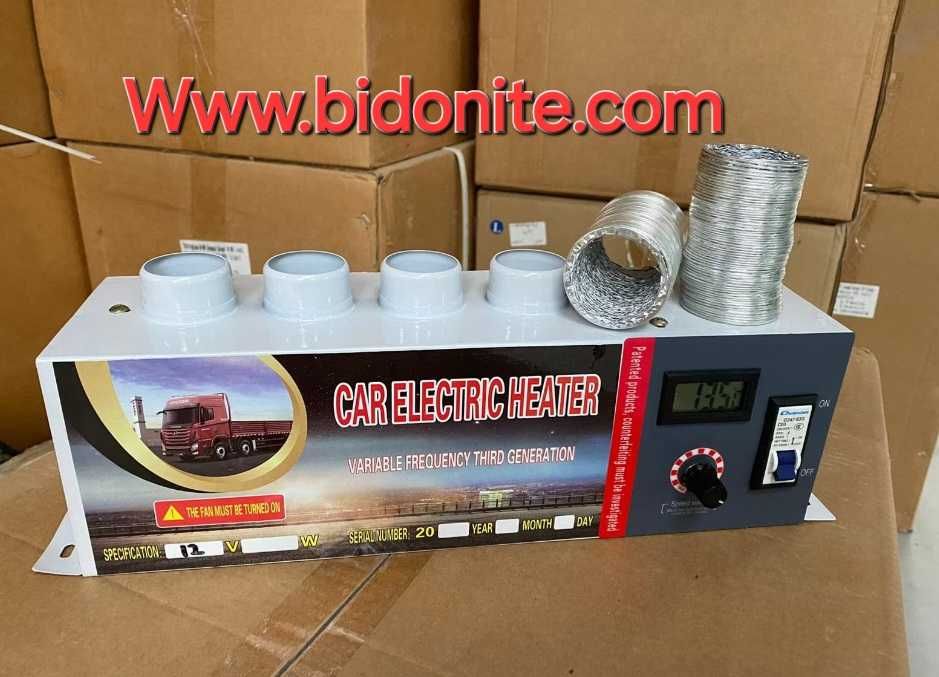 Печка за автомобил камион бус каравана електрическа