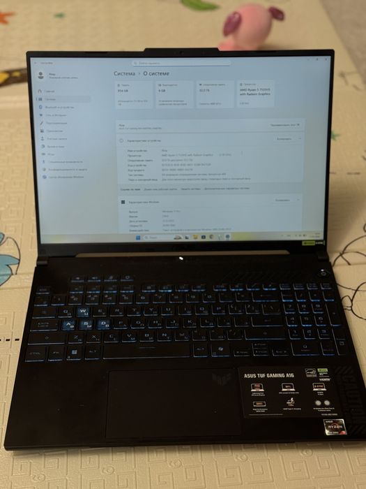 Ноутбук Asus TUF GAMING A16