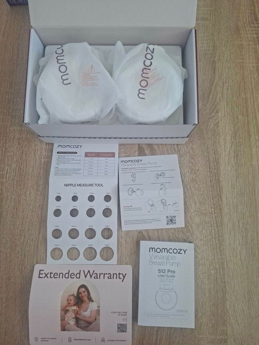 Двойна помпа за кърма Momcozy S12 Pro + подарък резерви части