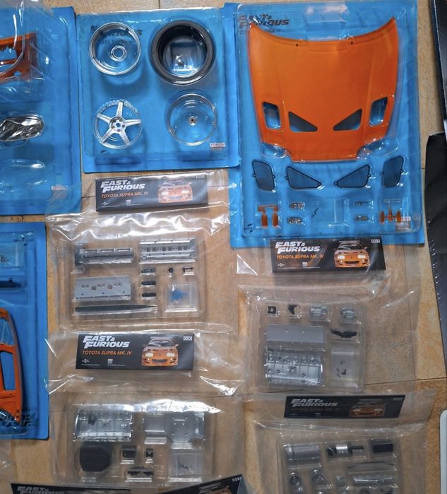 DeAgostini Toyota Supra Bryan Fast And Furious 1/8 macheta