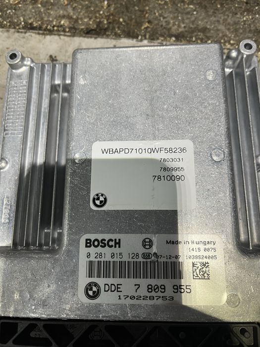 Компютър/кас/ключ бмв х3 е83 3.0сд 286 ( computer bmw x3 e83 3.0sd )