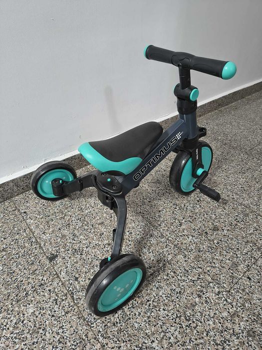 Tricicleta/Bicicleta Copii 3 in 1 - ajustabila Optimus