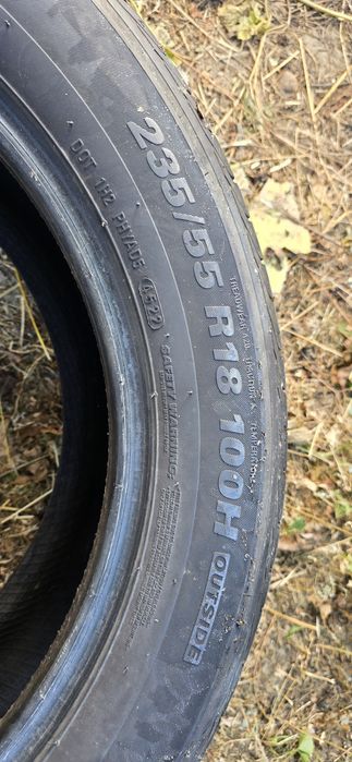 Vând set 4 anvelope vară 235/55 R18 100H – DOT 2022