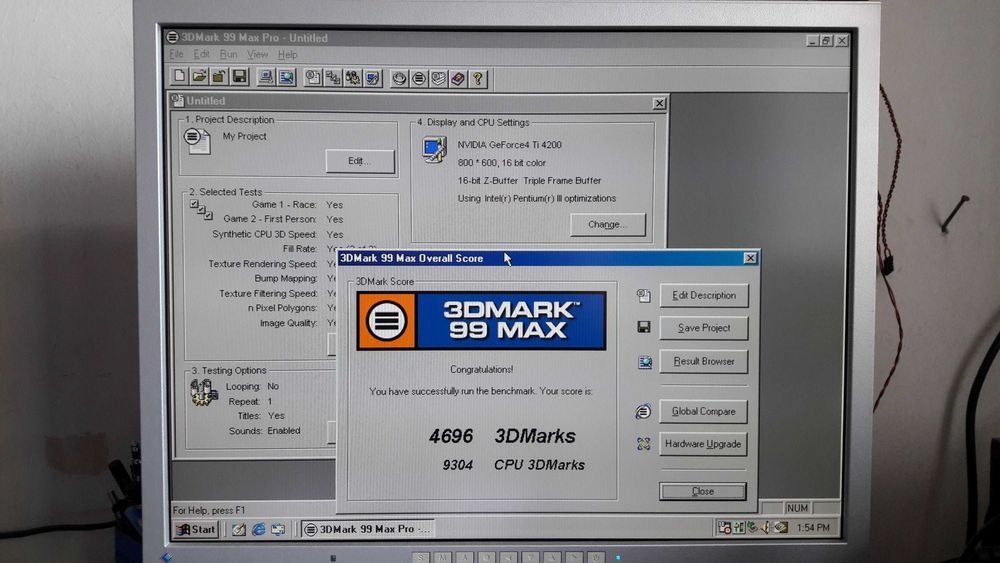 Placa video de colectie PNY nVIDIA Geforce 4 Ti 4200 64MB DDR AGP