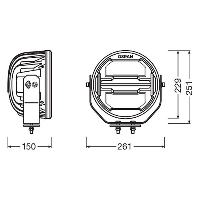 proiector led osram mx260-cb combo