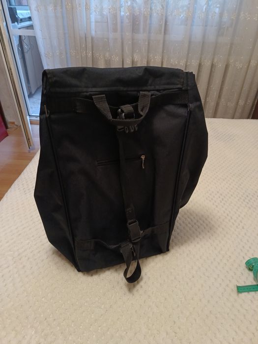 Раница от промазан плат.