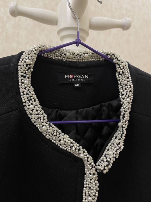 Черный пиджак MORGAN