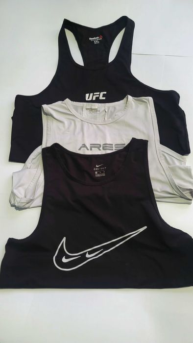 майки для зала  Ufc Adidas Nike