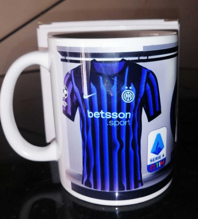 Футблни Фен чаши на Интер с име и номер!Футболна Чаша на FC INTER!