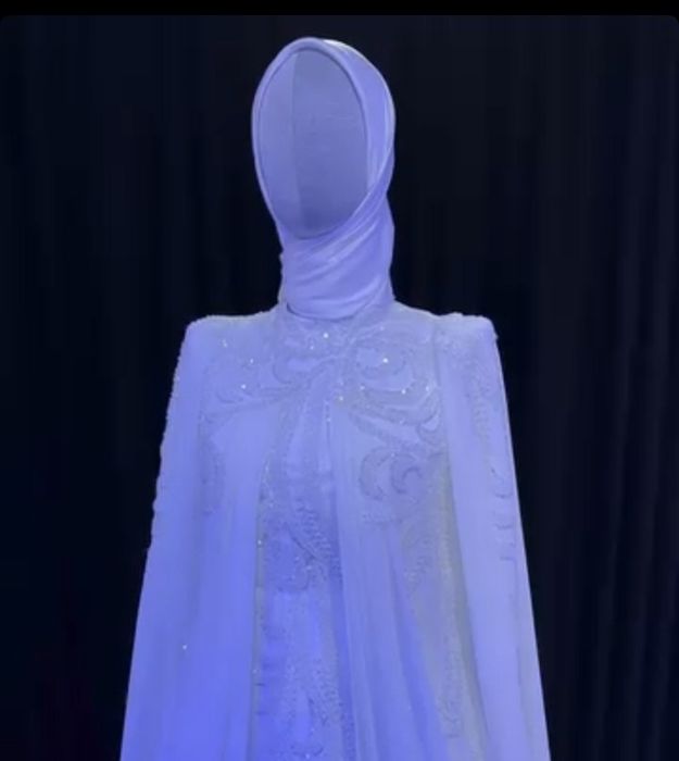 Muslimalar uchun ajoyib toʻy libosi razmeri  m-l