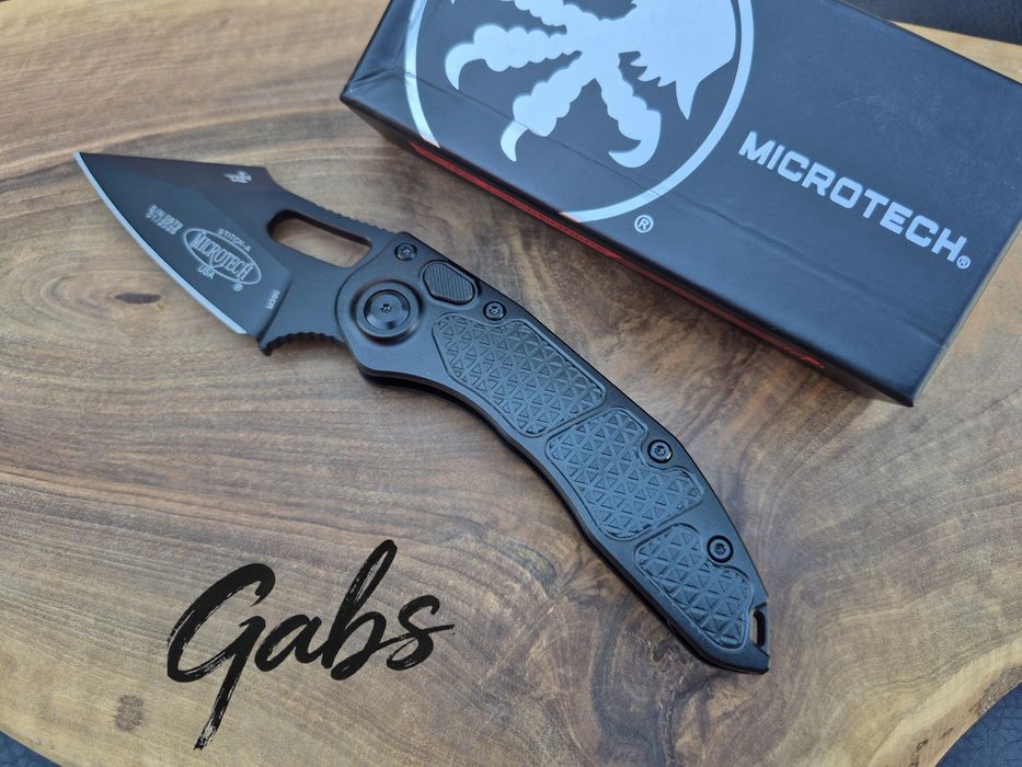 Автоматичен нож Microtech/Borka  Stitch OTS AUTO 169-1,Apocalyptic Black