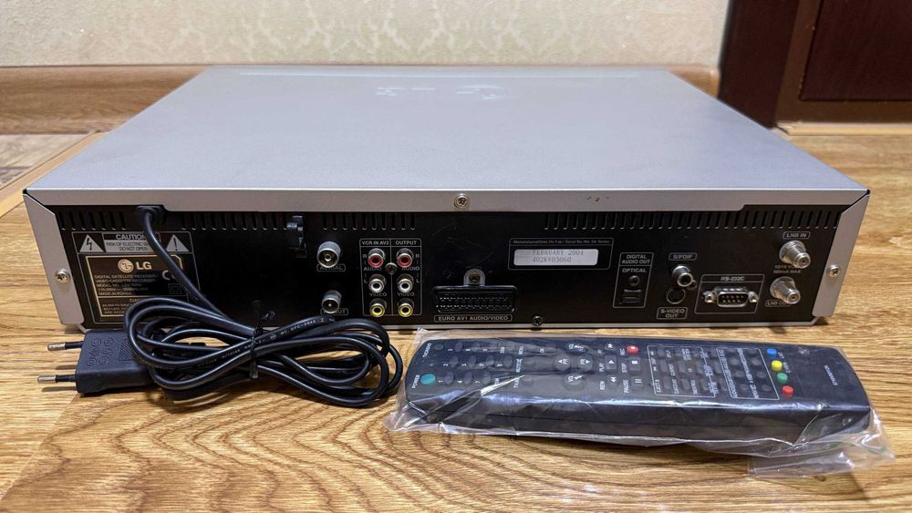 Видеомагнитофон &  DVB LG 6-Head Hi-Fi Stereo! Made In Korea! [Новый]