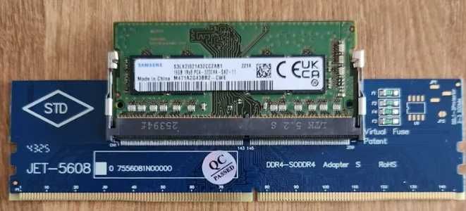Kit Memorie Samsung 8 GB DDR4 3200MHz