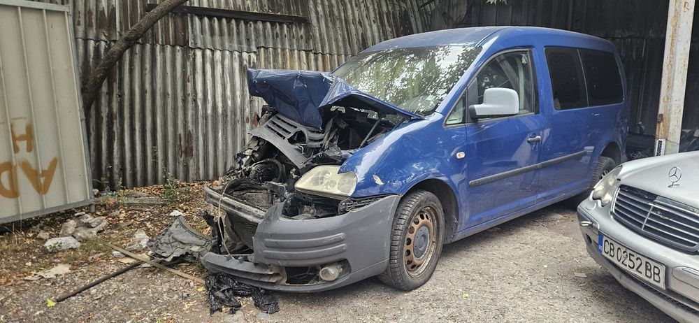 VW  CADDY II 2.0 TDI 140 коня BMM 8V 2008 година На Части