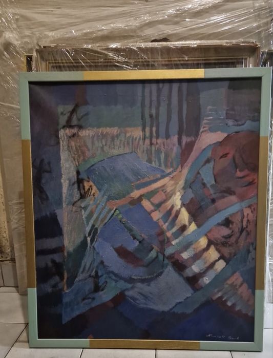 Различни стари картини пейзаж, къща