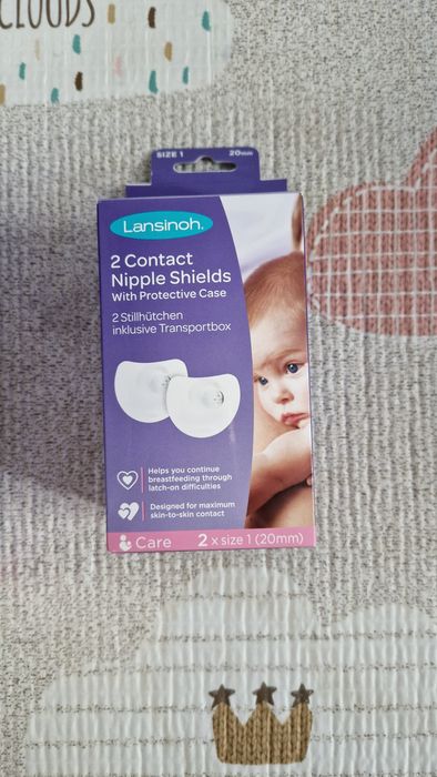 Силиконови предпазители + Подплънки за еднократна употреба - Lansinoh