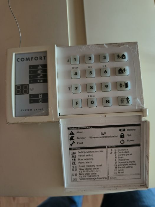 Alarma locuinta Wireless ja-63krx +  ja-60f