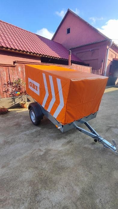 Remorcă 750 kg Stema nouă, înmatriculată!