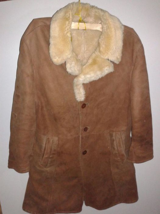 Кожух от агнешка кожа мъжки 48/50