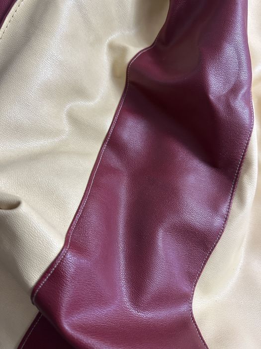 Пуфики из натуральной кожи