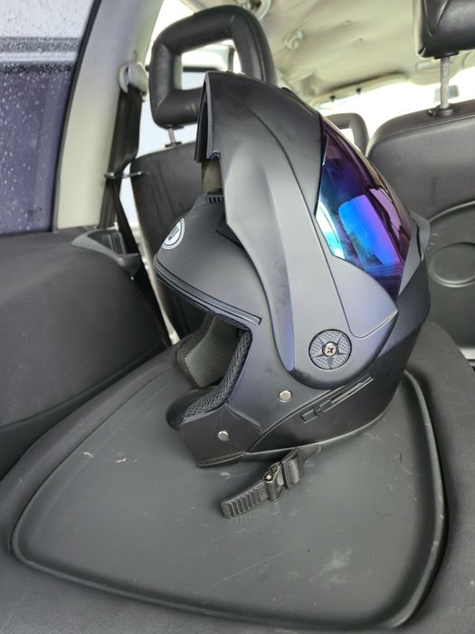 Casca moto flip viziera uv