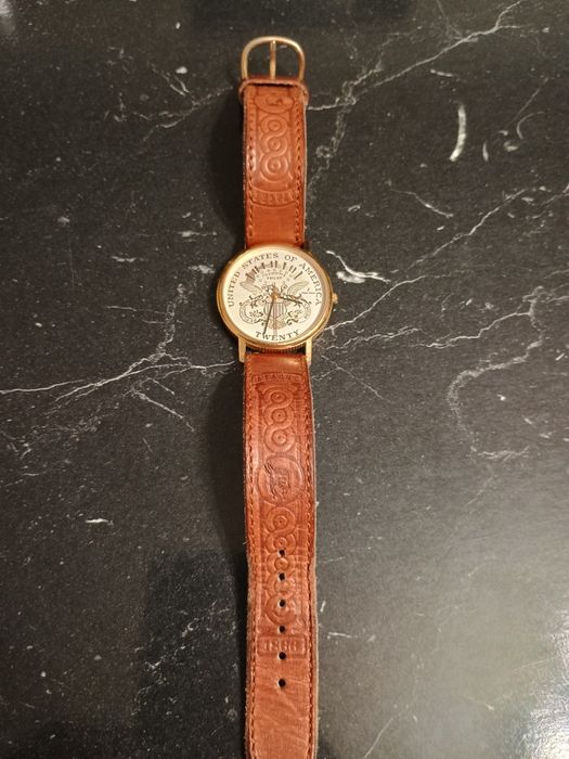 Ceas unisex curea piele