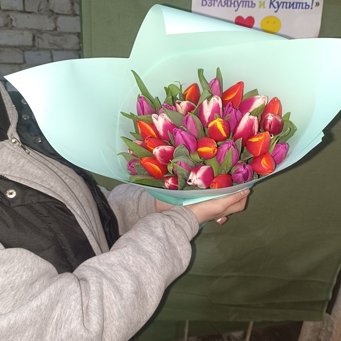 Бронирование тюльпанов