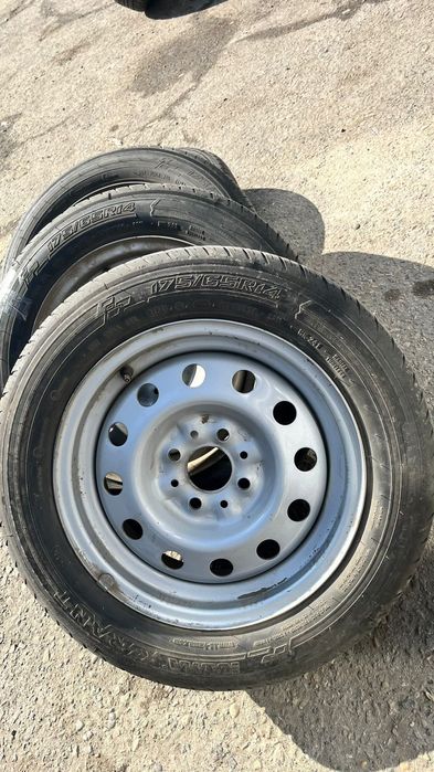 Диски R14  с летних резиной 4/98