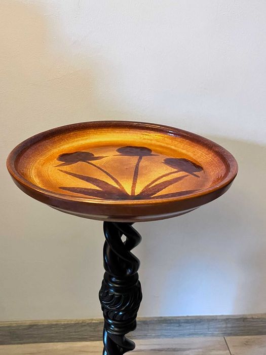 Centru de masa bibelou bibelouri fructiera ceramica vechi ITALIA marcat ieftin