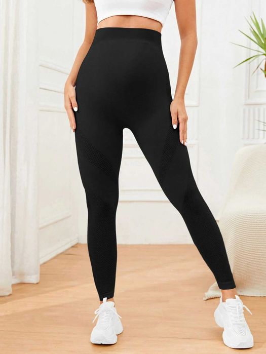 Colanti Fitness Belly Support Black pentru gravide