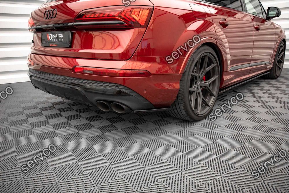 Prelungire bara spate Audi SQ7 Q7 S-Line Mk2 2019- v2 - Maxton Design