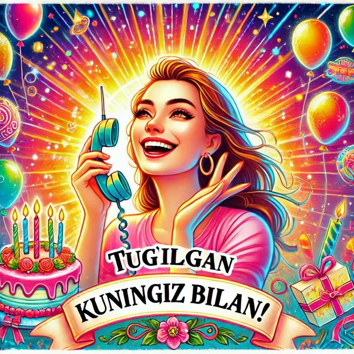 Табрик буюртмаси - тугилган кунга