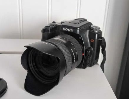 sony a 100 фотоапарат