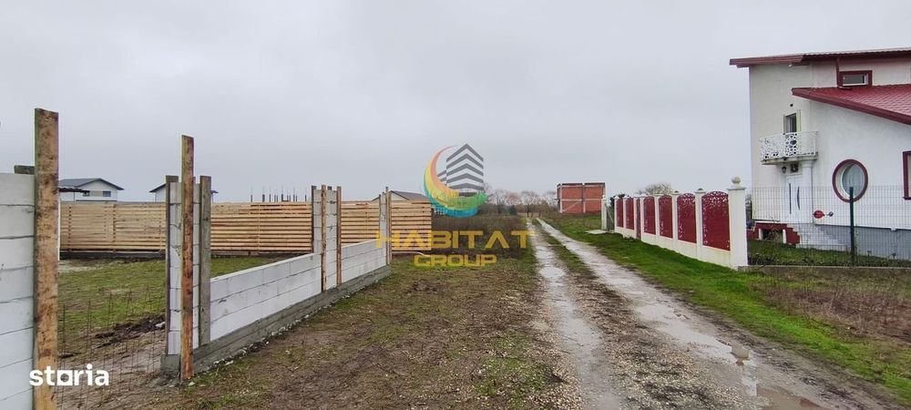 Teren 300 mp Vidra, imprejmuit cu gard, aproape de lac