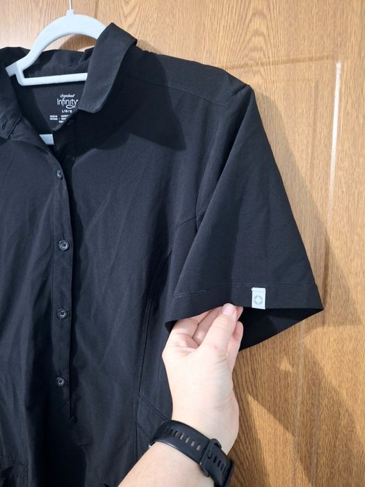 Rochie neagra medicala infinity marimea L