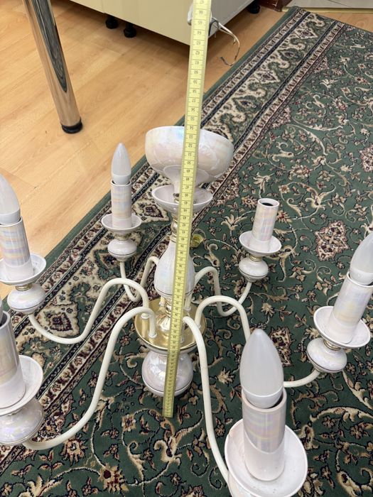 Люстра фарфоровая