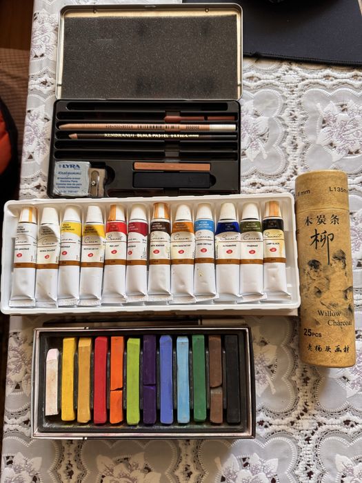 Набор для художника б/у