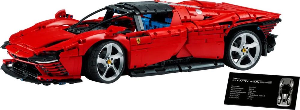 Ferrari Daytona SP3 Lego Technic Model