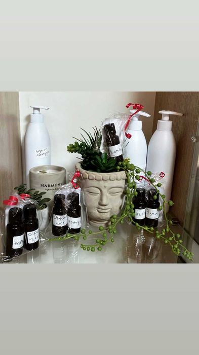 Домашно масло розмарин и билкова вода