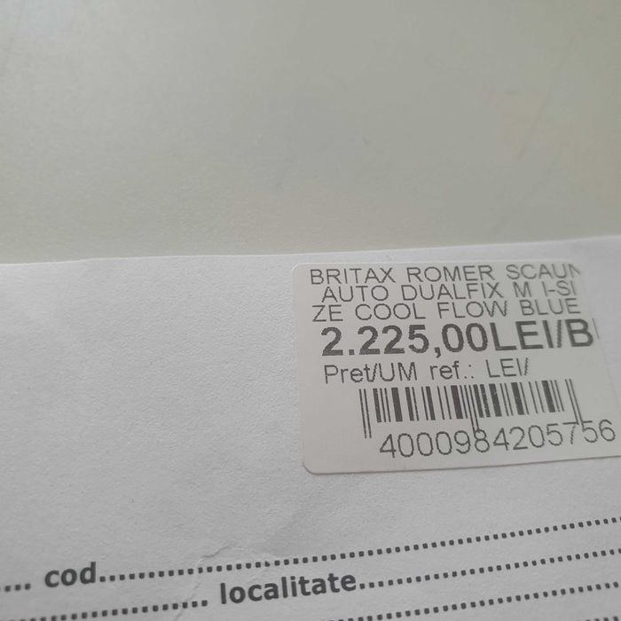 Scaun auto dualfix M I-Size