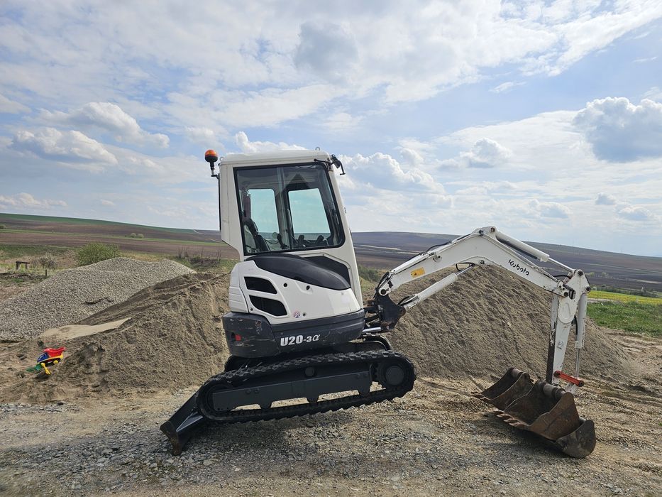 Miniexcavator Kubota U 20 2.5 tone