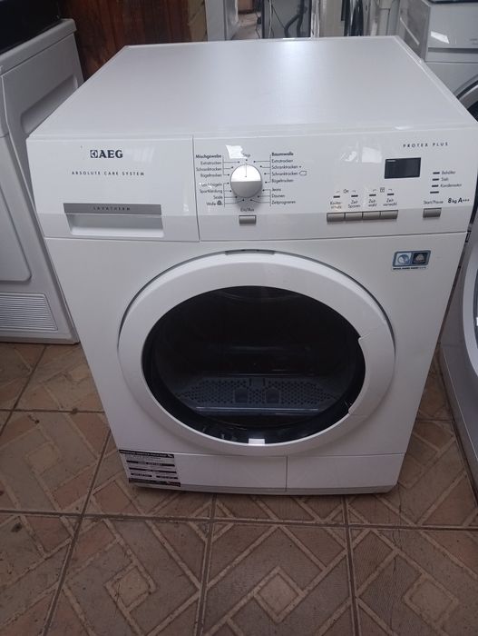 Сушилна с термо помпа Аег AEG Protex Plus 8кг A+++ 2 години гаранция!