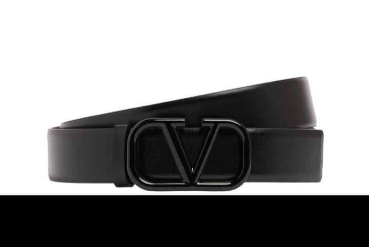 Curele Valentino piele naturala 100%,logo metalic negru,diverse dimens