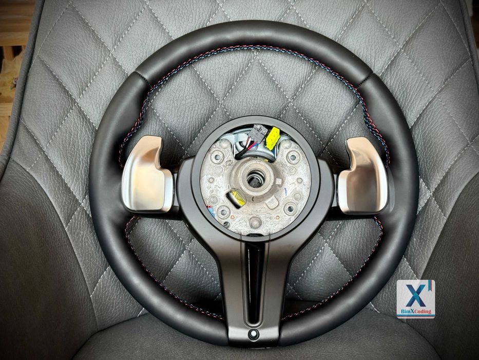 Volan BMW M Sport cu padele F20 F2X F30 F3X F15 F16 F25 M2 M3 M4