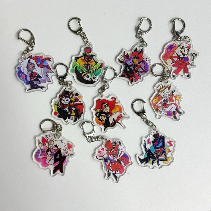 Отель Хазбин игрушки Фигурки пины брелки