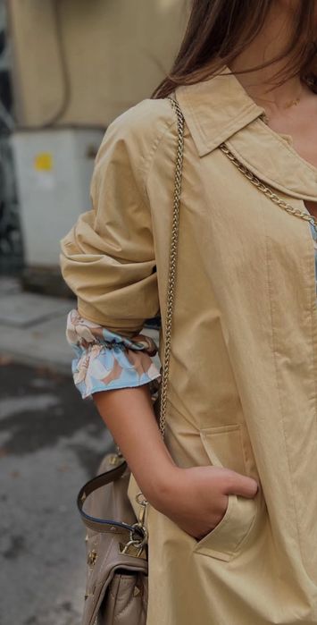 Чисто нов дамски шлифер на италиански топ бранд