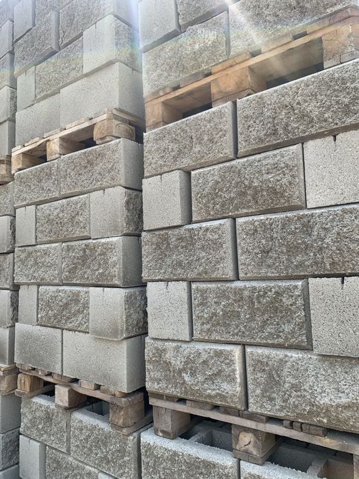 Сплитер, шлакоблок, сплитерный блок, кирпич