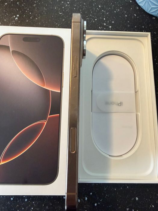 iPhone 16 Pro Max 256GB Desert Titanium IMPECABIL Full Box