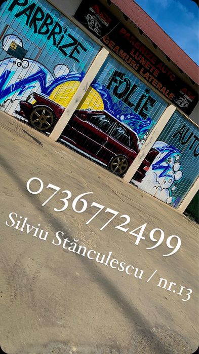 Montaj Folie oglinda si Folie  auto